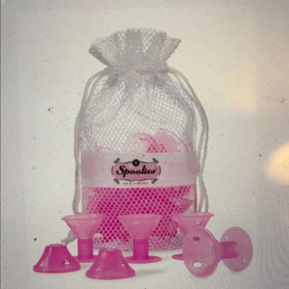 SPOOLIES heatless Hair Curlers PINLESS NWT New in package Classic size 12 in box - Picture 6 of 13